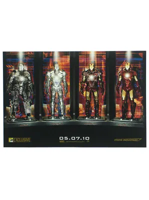 Iron Man 2010 SDCC Comic Con Exclusive Movie Concept Artwork Promo Poster Marvel • $29.95