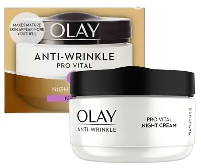 Olay Anti-Wrinkle Pro Vital Day Or Night Cream 50ml Each Brand New & BOXED • £9.99