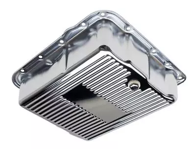 Trans-Dapt Performance 700R4/4L60E-CHROME Transmission Pan; Extra Capacity; 3-1/ • $69.99