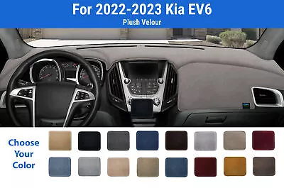 Dashboard Dash Mat Cover For 2022-2023 Kia EV6 (Plush Velour) • $62.95