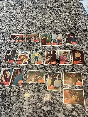 Topps 1956 Elvis Presley Trading Cards Lot Of 17 • $9.99