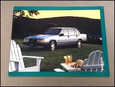 1988 Volvo 740 18-page Original Car Sales Brochure - Turbo GLE Wagon • $15.96