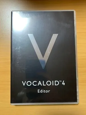 AMAHA VOCALOID4 Editor PC Software Music Production Japan Used • $754.29