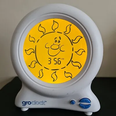 £14.99 • Buy Gro Clock Sleep Trainer Groclock Wake Timer Childrens Grow Clock The Gro Company
