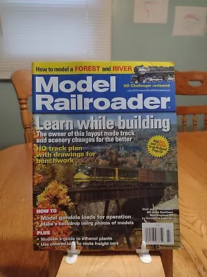 Model Railroader Magazine: July  2010 (RRR4).  • $1.75