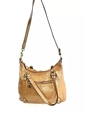 Coach Alexandra F17566 Bronze Pebbled Leather Large Tote Shoulder Bag Brass • $67.12