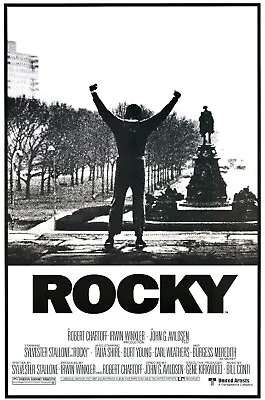 Rocky - Movie Poster Sylvester Stallone - Victory Pose 11x17 Balboa Boxing Film • $14.99