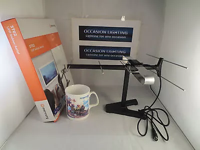 £12 • Buy Indoor TV Aerial Digital Freeview Small Tv Ariel Fits LG And Other TV's 02