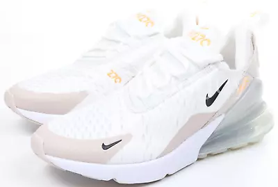 Nike Women’s Air Max 270 Summit White/Black/Desert Sand DH3050-100 Sz 8 • $109.99