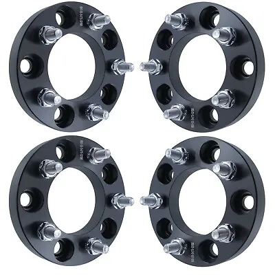$95.26 • Buy (4) 1  Wheel Adapters 5x5 To 5x4.75 Spacers 12x1.5 Studs 5x127 To 5x120.7