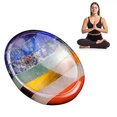 Worry Stone For Anxiety Healing Crystal Thumb Worry Stones Pocket Palm • $9.35