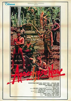 Apocalypse Now (1979) Marlon Brando Movie Poster Print 6 • $6.49