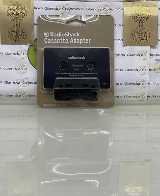 Radio Shack Cassette Adapter - Connects MP3 CD Player Any 3.5mm Devices (B1) • $10.19