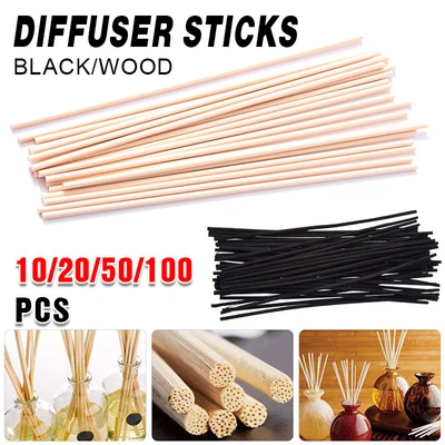 $14.79 • Buy 10-100x Premium Quality Reed Diffuser Reeds Rattan Stick Bulk Pack 3x200mm AU