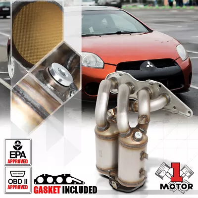 Exhaust Header Manifold W/Catalytic Converter For 06-12 Mitsubishi Eclipse 2.4 • $196.68