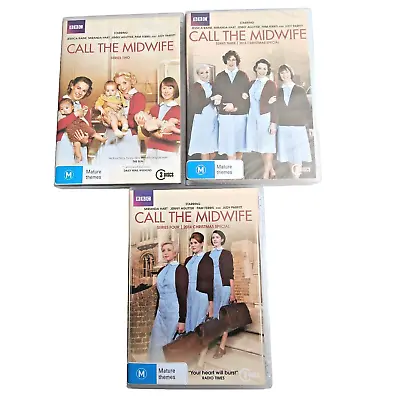 Call The Midwife DVD Series 2 3 4  Christmas Specials Set Drama Romance Love 3 • £8.81