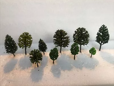 1/35 Scale Model Trees - Set Of 10  Military Diorama MZY11 • £5.99