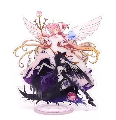 Puella Magi Madoka Magica Kaname Madoka Akemi Homura Acrylic Stand Figure • $14.24