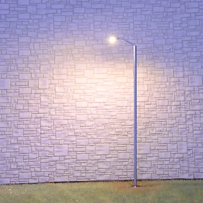 5 X HO Scale LED Street Lights Model Train Railroad Station Lamp Posts #SL001SL • $4.99