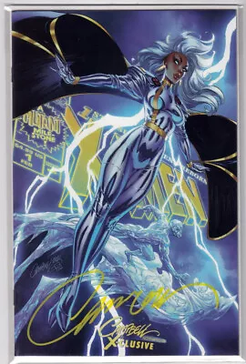 X-Men Legends #1 NM+ J Scott Campbell Storm Virgin Variant A Signed W/COA (2021) • $49.98