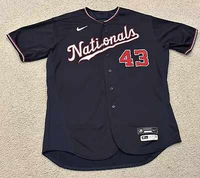 Authentic Collection Majestic Washington Nationals Jersey Stitch MLB Mens  XL • $74.95