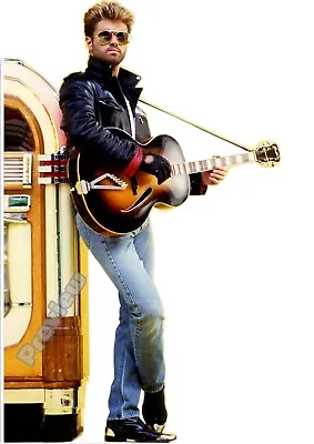 George Michael Faith Jukebox Pop Music Singer Print Poster Wall Art Picture A4 + • £4.99
