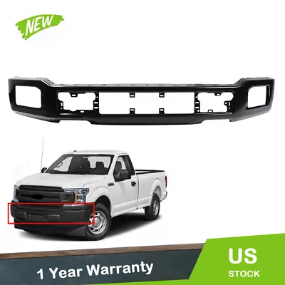 Primered Steel Front Bumper Face Bar Fit For  2018 2019 2020 Ford F-150 Pickup • $194.13