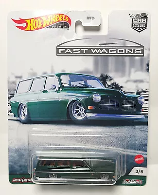 Hot Wheels Premium Fast Wagons Volvo P220 Amazon • $17.60