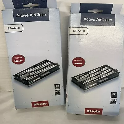 2- Miele SF AA 50 Active Airclean Vacuum Filters • $44