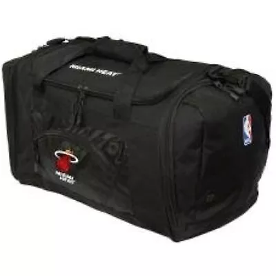 Miami Heat NBA Roadblock Duffle Gym Bag Luggage • $38.95