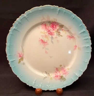 Antique Habsburg China 8.625  Luster Luncheon Plate - Made In Austria • $19