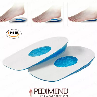 PEDIMEND™ 2X Gel Heel Cups For Arch Support And Relieve Sore Plantar Fascia Pain • £5.89