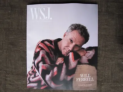 $6 • Buy Will Ferrell WSJ THE WALL STREET JOURNAL MAGAZINE: Issue 141 Dec 2022 / Jan 2023