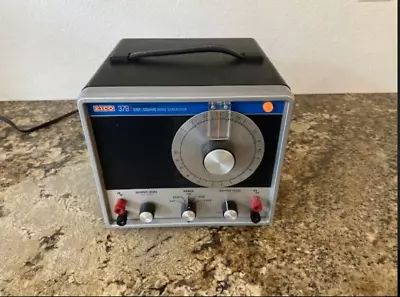 Eico Sine & Square Wave Generator Model 379 • $65