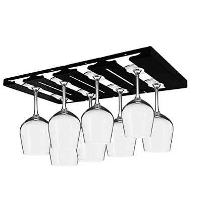 $35.59 • Buy CUKE2BEET 16.5 Inch Stainless Steel Wine Glasses Rack Under Cabinet Stemware ...