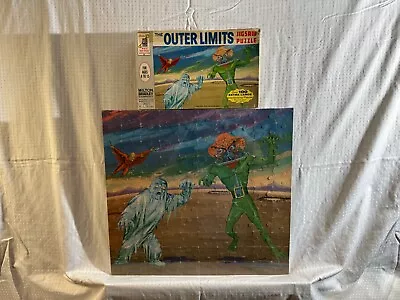 HTF 1964 OUTER LIMITS “CREATURES FROM THE OUTER LIMITS” - 100 Pc PUZZLE COMPLETE • $300