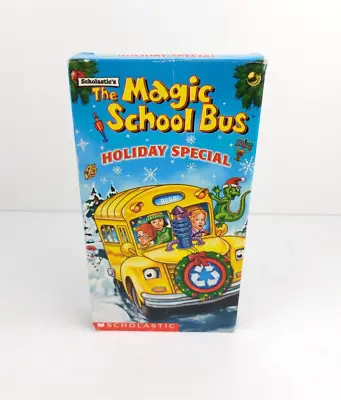 The Magic School Bus Holiday Special (VHS 2002) Scholastic Dolly Parton RARE • $6.49