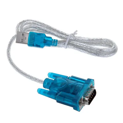 USB 2.0 9 Pin Serial Port RS232 Cable Cord DB9 Adapter Converter • $6.99
