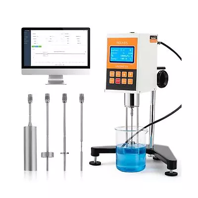 Bonvoisin Digital Rotary Viscometer 10-2000000mPa.S Digital Lab Rotational ... • $741.88