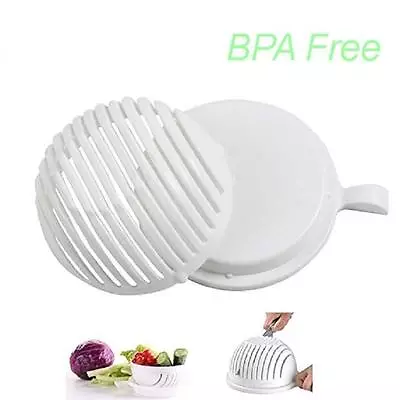 60 Second Salad Cutter Bowl Vegetable Chopper Chop Fresh Vegetables And Fruits • $9.99