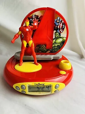 Lexibook Marvel The Avengers Iron Man Projector Clock (read Description) • £17