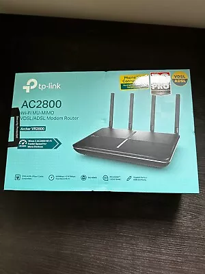 TP-Link Archer AC2800 Dual-Band VDSL/ADSL Modem Router NEW • £98.99