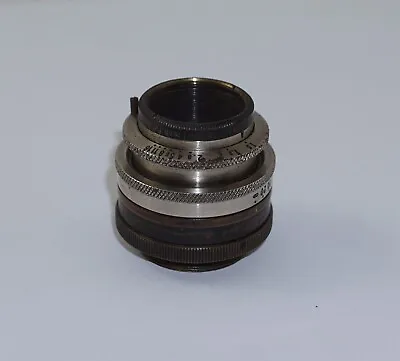 Hugo Meyer & Co. Gorlitz Dr. Rudolph Kino Plasmat F1.5 1 Inch 25mm C Mount Lens • $550