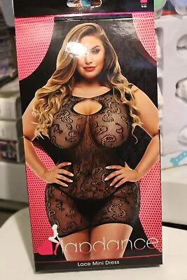 Lapdance  Lace Mini Dress Sz. 16-20 • £9.65