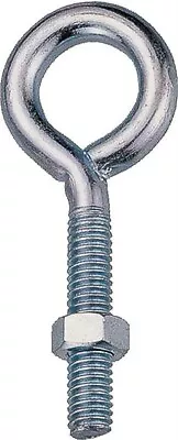 Eye Bolt Stl 3/16x1-3/8in Zinc PartNo LR265 By Mintcraft Pack Of 20 • $11.77