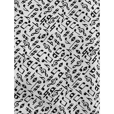 Music Notes- Cotton Quilting Fabric- By The Yard- Music Lover Sewing • $7