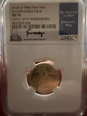 1/4 Oz Gold $10 American Eagle MS 70 • $650