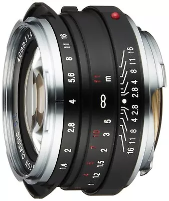 Voigtlander Single Focus Lens Nokton Classic 40Mm F14 Sc Single-Layer 330146 • $386.15