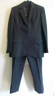 Vintage  After Six  Black Tuxedo Suit Women Jacket Size 8  • $59.99
