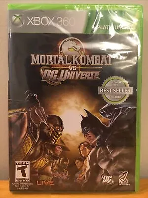 $20 • Buy Mortal Kombat Vs DC Universe Xbox 360 Platinum Hits New Sealed 2009